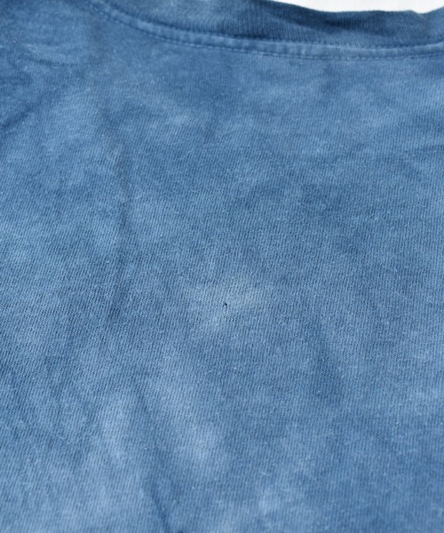 THE MOUNTAIN（ザマウンテン）の「【ヴィンテージ古着】Y2K THE MOUNTAIN / ザ・マウンテン タイダイ アニマルプリントTシャツ カエル（Tシャツ/カットソー・メンズ・ネイビー・LARGE）」の9枚目の写真