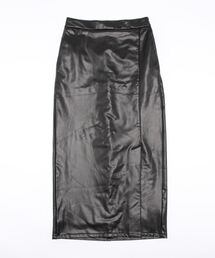 LOWRYS FARM | フェイクレザーベントタイトスカート　157734(スカート)