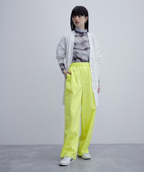 ADAM ET ROPE'（アダムエロペ）の「アート＆カラーイージーパンツ（その他パンツ・レディース・イエロー/ピンク系その他2・FREE）」の5枚目の写真