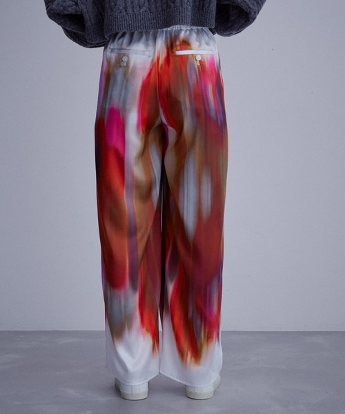 ADAM ET ROPE'（アダムエロペ）の「アート＆カラーイージーパンツ（その他パンツ・レディース・イエロー/ピンク系その他2・FREE）」の9枚目の写真