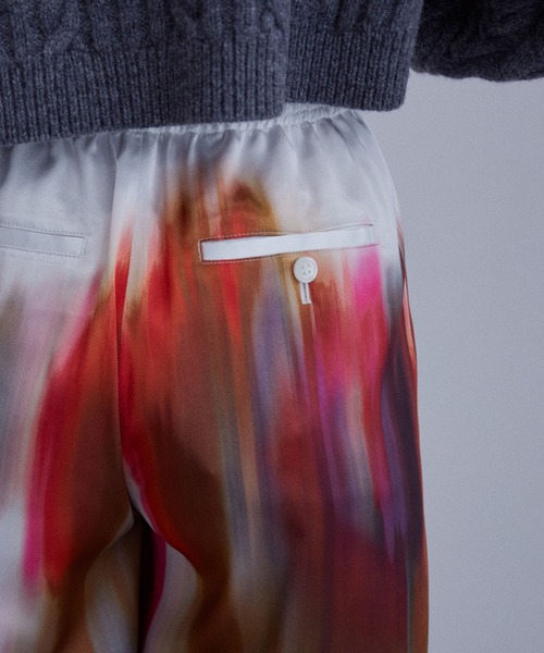 ADAM ET ROPE'（アダムエロペ）の「アート＆カラーイージーパンツ（その他パンツ・レディース・イエロー/ピンク系その他2・FREE）」の11枚目の写真