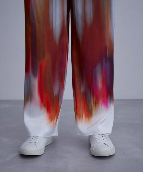 ADAM ET ROPE'（アダムエロペ）の「アート＆カラーイージーパンツ（その他パンツ・レディース・イエロー/ピンク系その他2・FREE）」の13枚目の写真