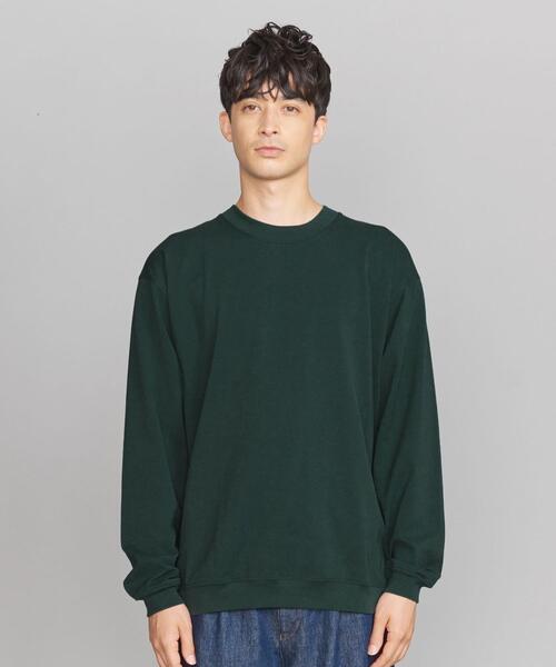 BEAUTY&YOUTH UNITED ARROWS（ビューティーアンドユースユナイテッドアローズ）の「ツイン クリア コットン スウェット クルーネック（Tシャツ/カットソー・メンズ・ホワイト/ブラック/ダークグリーン/ダークグレー・S/M/L/XL）」の9枚目の写真