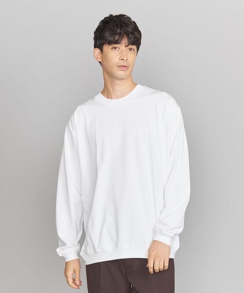 BEAUTY&YOUTH UNITED ARROWS（ビューティーアンドユースユナイテッドアローズ）の「ツイン クリア コットン スウェット クルーネック（Tシャツ/カットソー・メンズ・ホワイト/ブラック/ダークグリーン/ダークグレー・S/M/L/XL）」の12枚目の写真