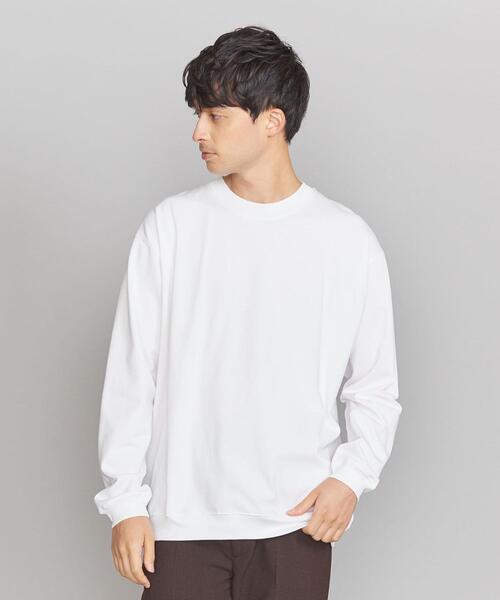 BEAUTY&YOUTH UNITED ARROWS（ビューティーアンドユースユナイテッドアローズ）の「ツイン クリア コットン スウェット クルーネック（Tシャツ/カットソー・メンズ・ホワイト/ブラック/ダークグリーン/ダークグレー・S/M/L/XL）」の10枚目の写真