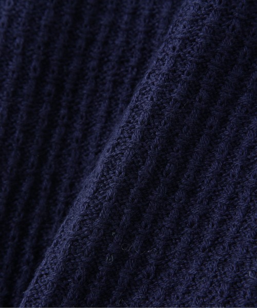 N.(N. Natural Beauty Basic)(エヌエヌナチュラルビューティーベーシック)の「【松井愛莉さん着用】◆ムジツイード編みカーディガン(カーディガン/ボレロ・レディース・ネイビー/オフホワイト/ピンク・MEDIUM)」の17枚目の写真