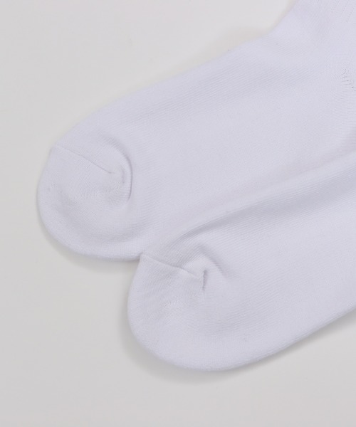 HANES（ヘインズ）の「【Hanes/ヘインズ】メンズ ビーフィー【2足組】フルレングスソックス【ハーフパイル】（ソックス/靴下・メンズ・ホワイト/ブラック・SMALL/MEDIUM）」の6枚目の写真