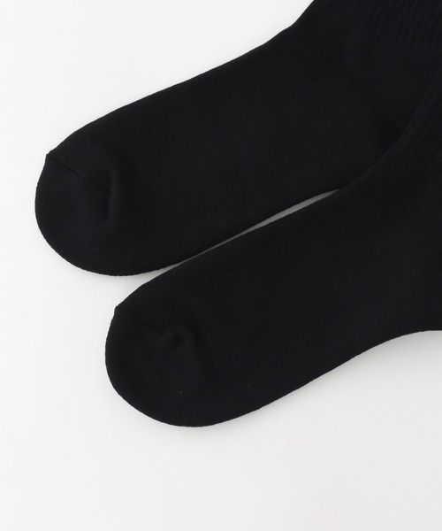 HANES（ヘインズ）の「【Hanes/ヘインズ】メンズ ビーフィー【2足組】フルレングスソックス【ハーフパイル】（ソックス/靴下・メンズ・ホワイト/ブラック・SMALL/MEDIUM）」の8枚目の写真