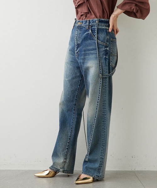 Whim Gazette（ウィムガゼット）の「サスペンダーDENIM（デニムパンツ・レディース・ブルー・FREE）」の9枚目の写真