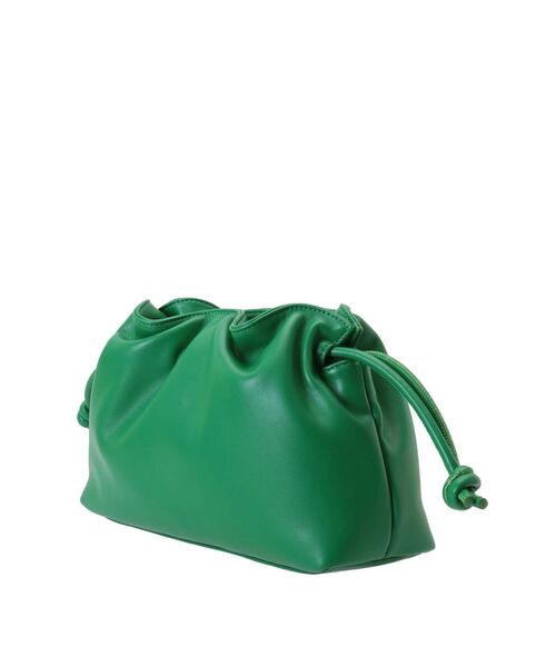 Ungrid(アングリッド)の「フェイクレザーギャザークラッチバッグ(クラッチバッグ・レディース・ブラック/イエロー/オレンジ/グリーン・FREE)」の10枚目の写真