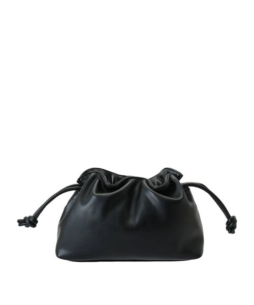 Ungrid(アングリッド)の「フェイクレザーギャザークラッチバッグ(クラッチバッグ・レディース・ブラック/イエロー/オレンジ/グリーン・FREE)」の16枚目の写真