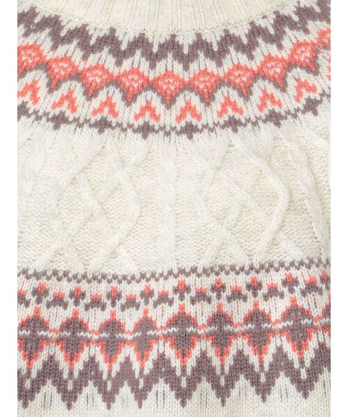 Ungrid(アングリッド)の「ノルディック柄ルーズニット(ニット/セーター・レディース・ネイビー/アイボリー・FREE)」の19枚目の写真