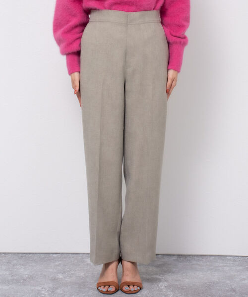 NOLLEY’S(ノーリーズ)の「ウールライクセミワイドパンツ(その他パンツ・レディース・ベージュ/ネイビー/ブラウン系その他・38/36/34)」の19枚目の写真