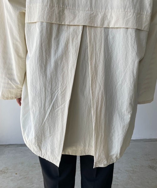 210nouve（トゥージュヌーブ）の「２WAYケープラインノーカラージャケット/袖取り外し可能（ノーカラージャケット・レディース・ブラック/カーキ/アイボリー・FREE）」の11枚目の写真