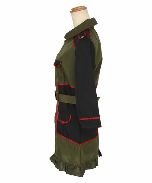 Tika（ティカ）の「[CLOSED] ジェネラルアーミーコスプレ衣装4点セット（コスチューム/パーティーグッズ・レディース・カーキ・M）」の7枚目の写真