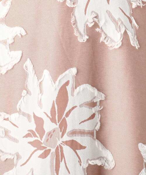 index(インデックス)の「◆フラワージャカード フレアスカート(スカート・レディース・ピンクベージュ/ブラック系/ブルー系・36/38/40)」の10枚目の写真