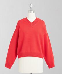 【期間限定値下げ✨】LOEFF LF W CORD VN SRT Vネックニット 69170397_26_d_215.jpg