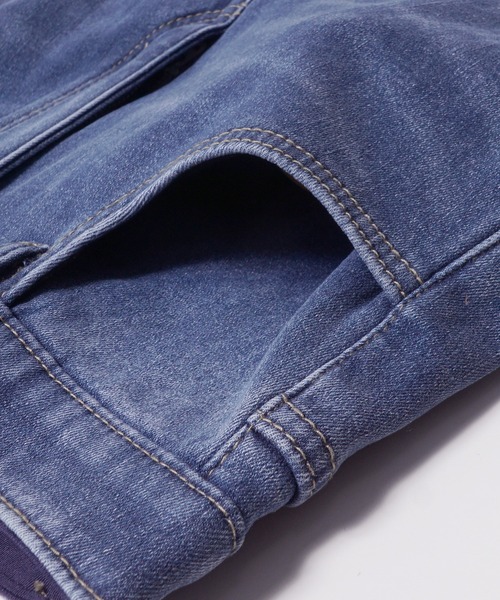 coca(coca)(コカ)の「裏起毛デニムスキニーパンツ(デニムパンツ・レディース・ライトブルー・S/M/L)」の14枚目の写真