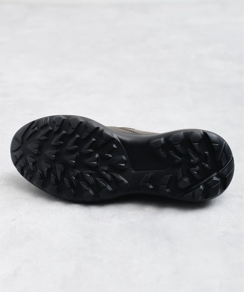 And A（アンドエー）の「PADRONE パドローネ / HB SIDE GORE SHOES サイドゴアシューズ レザースリッポン  / PU5311-2002（スリッポン・メンズ・アッシュブラウン/ブラック・41/42/40）」の9枚目の写真