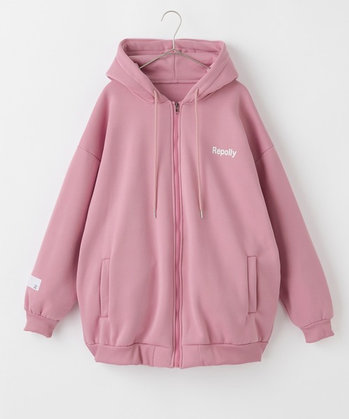 Anchor Smith（アンカー スミス）の「オーバーサイズシンプルワンポイントロゴジップパーカー（パーカー・メンズ・ライトグレー/ブラック/ブルー/グリーン/ダークグレー/ピンク/ミント/ネイビー/ベージュ・M/L/XL）」の21枚目の写真