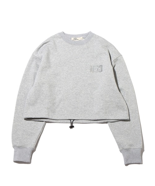 UGG（アグ）の「UGG@mos ラインストーン ショートスウェット / アグ ラインストーン ショートスウェット（スウェット・レディース・ホワイト/ブルー/グレー・M/L）」の3枚目の写真