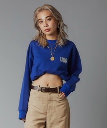 ✨完売　UGG@mos US 刺繍ロゴ クルーネック スウェット UGG（アグ）の「UGG@mos US 刺繍ロゴ クルーネック スウェット