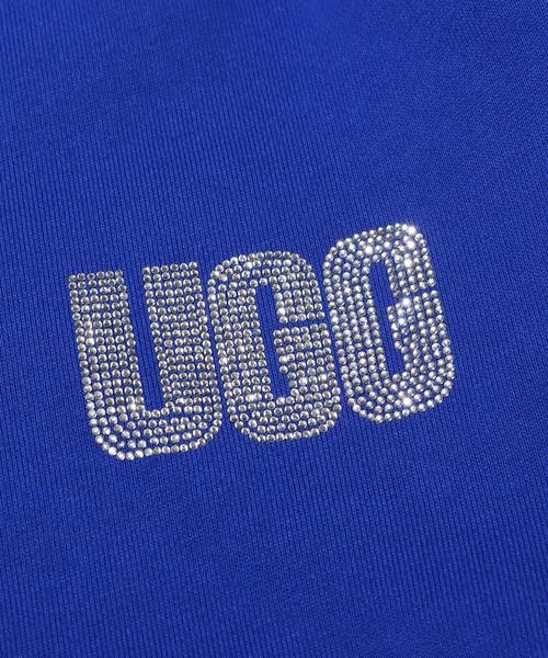 UGG（アグ）の「UGG@mos ラインストーン ショートスウェット / アグ ラインストーン ショートスウェット（スウェット・レディース・ホワイト/ブルー/グレー・M/L）」の7枚目の写真