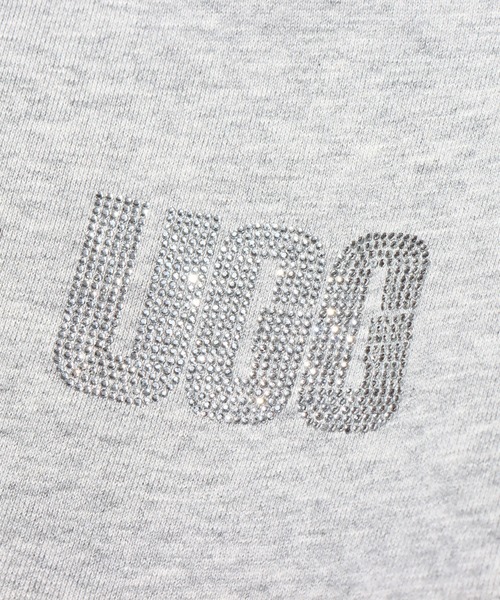 UGG（アグ）の「UGG@mos ラインストーン ショートスウェット / アグ ラインストーン ショートスウェット（スウェット・レディース・ホワイト/ブルー/グレー・M/L）」の17枚目の写真