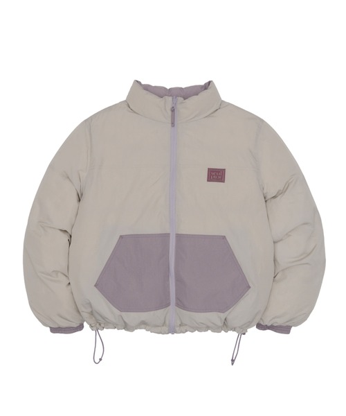 SCULPTOR（スカルプター）の「102 RDS Short Reversible Puffer Down/ショートリバーシブルパッファーダウン（ダウンジャケット/コート・レディース・パープル系その他/ブラック/アイボリー・SMALL/MEDIUM）」の20枚目の写真