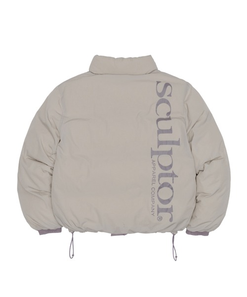 SCULPTOR（スカルプター）の「102 RDS Short Reversible Puffer Down/ショートリバーシブルパッファーダウン（ダウンジャケット/コート・レディース・パープル系その他/ブラック/アイボリー・SMALL/MEDIUM）」の21枚目の写真