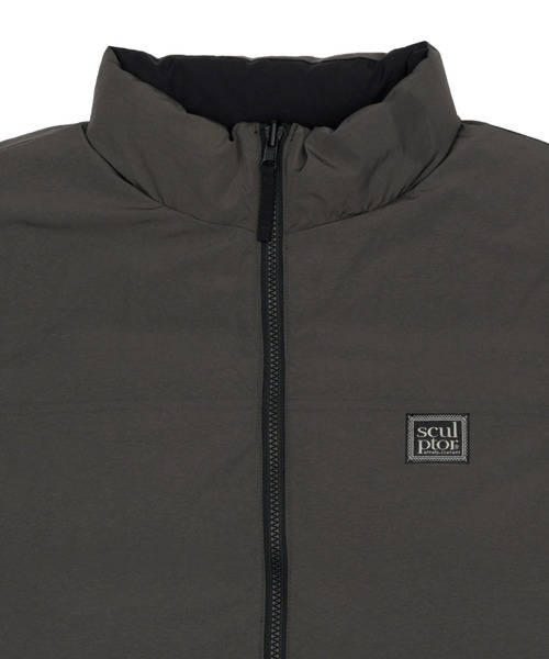 SCULPTOR（スカルプター）の「102 RDS Short Reversible Puffer Down/ショートリバーシブルパッファーダウン（ダウンジャケット/コート・レディース・パープル系その他/ブラック/アイボリー・SMALL/MEDIUM）」の11枚目の写真