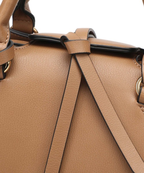 【Ungrid/アングリッド】両アオリポケット スクウェア ハンドバッグ（ボストンバッグ）｜Ungrid（アングリッド）