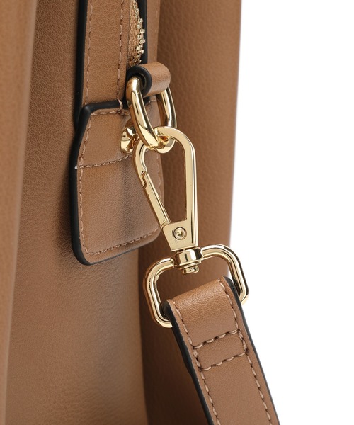 【Ungrid/アングリッド】両アオリポケット スクウェア ハンドバッグ（ボストンバッグ）｜Ungrid（アングリッド）