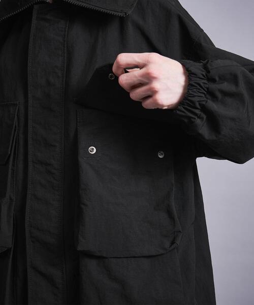 ジャケット・アウター MONKEY TIME 2WAY CHAMB BAL COLLAR COAT monkey time ALP/CLTH RIB COLLAR JACKET - メルカリ