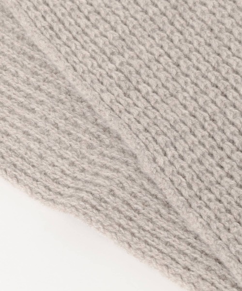 ROBERT MACKIE（ロバートマッキー）の「『別注』ROBERT MACKIE×DOORS　Knit Scarf（マフラー・レディース・グレー/ベージュ/レッド・-）」の12枚目の写真