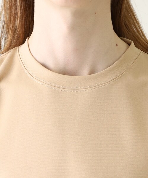 tk.TAKEO KIKUCHI（ティーケータケオキクチ）の「◆スクエアビッグポンチTシャツ（Tシャツ/カットソー・メンズ・ベージュ系4/ダークグリーン系4/ホワイト系5/ブラック系4・01/02/03）」の9枚目の写真