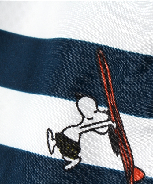 green label relaxing（グリーンレーベルリラクシング）の「【BABY】PEANUTS ボーダースイムウェアパンツ（水着・キッズ・ネイビー・90cm）」の8枚目の写真