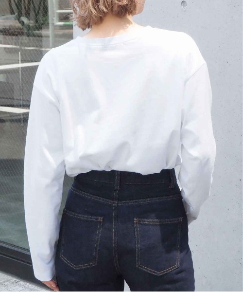 tiptop（ティップトップ）の「アソートロゴロンT（Tシャツ/カットソー・レディース・ホワイト系その他2/ホワイト系その他/ホワイト系その他4/ホワイト系その他3・FREE）」の11枚目の写真
