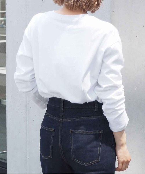 tiptop（ティップトップ）の「アソートロゴロンT（Tシャツ/カットソー・レディース・ホワイト系その他2/ホワイト系その他/ホワイト系その他4/ホワイト系その他3・FREE）」の12枚目の写真