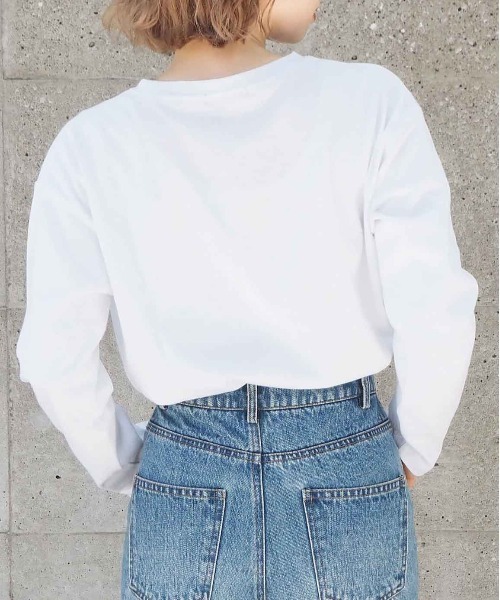 tiptop（ティップトップ）の「アソートロゴロンT（Tシャツ/カットソー・レディース・ホワイト系その他2/ホワイト系その他/ホワイト系その他4/ホワイト系その他3・FREE）」の22枚目の写真