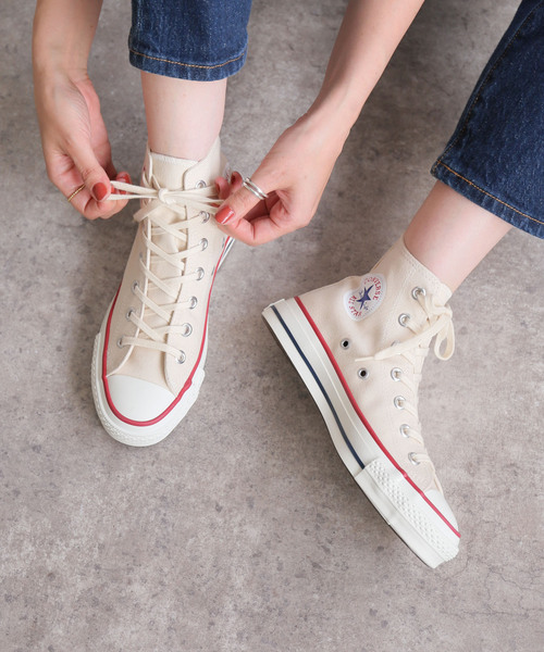CONVERSE ALL STAR(コンバースオールスター)の「【CONVERSE/コンバース】ALL STAR J HI:ハイカットスニーカー(スニーカー・レディース・ブラック/アイボリー・24cm/23.5cm/24.5cm/23cm)」の6枚目の写真