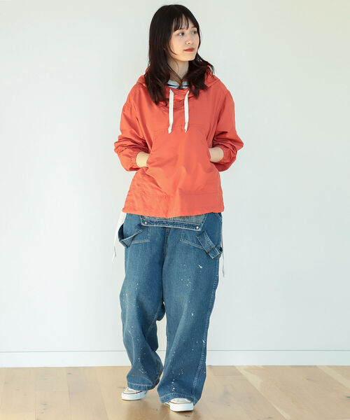 BEAMS BOY サイドボタンアノラックパーカー BEAMS BOY（ビームスボーイ）の「BEAMS BOY / サイドボタン