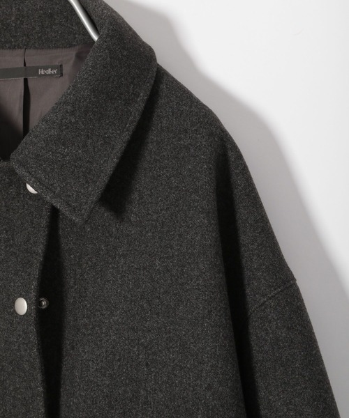 Heather（ヘザー）の「スタジャン　180949（スタジャン・レディース・ブラック/グレー・FREE）」の7枚目の写真