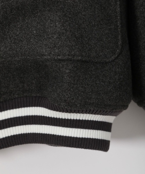 Heather（ヘザー）の「スタジャン　180949（スタジャン・レディース・ブラック/グレー・FREE）」の12枚目の写真