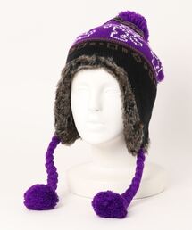 【GRATEFUL DEAD】（UN）KINT FLAP HATS WITH FAUX FUR LINING