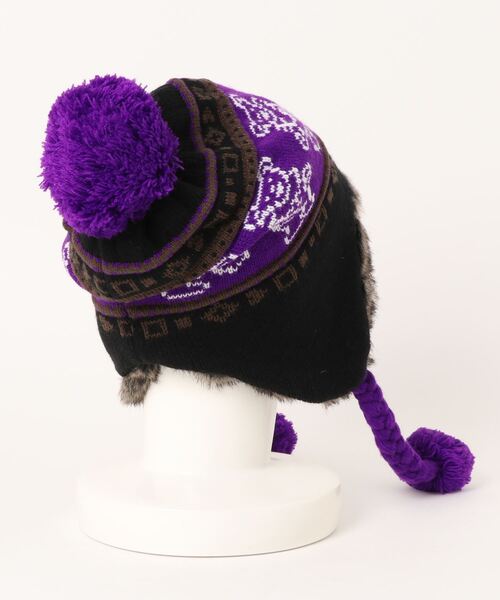Grateful Dead（グレイトフルデッド）の「【GRATEFUL DEAD】（UN）KINT FLAP HATS WITH FAUX FUR LINING（ニットキャップ/ビーニー・メンズ・その他1・FREE）」の2枚目の写真