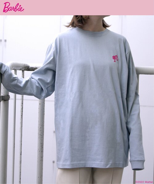 VENCEEXCHANGE（ヴァンスエクスチェンジ）の「Barbie バックプリントT（Tシャツ/カットソー・レディース・ホワイト/ネイビー/ブルー・FREE）」の17枚目の写真