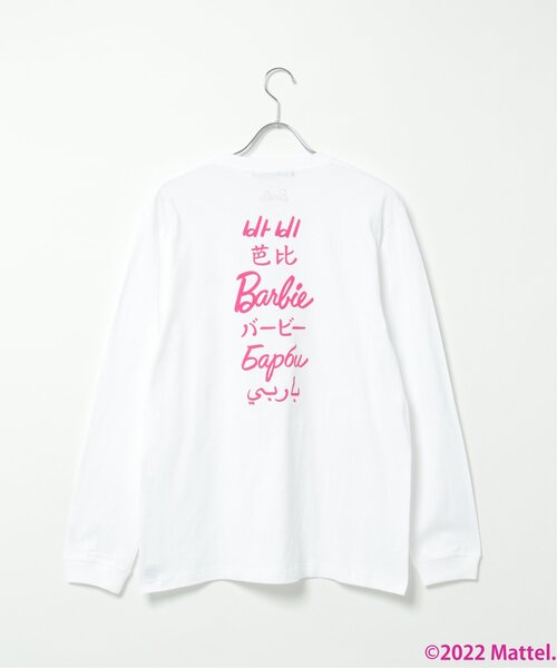 VENCEEXCHANGE（ヴァンスエクスチェンジ）の「Barbie バックプリントT（Tシャツ/カットソー・レディース・ホワイト/ネイビー/ブルー・FREE）」の16枚目の写真
