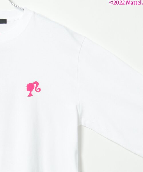 VENCEEXCHANGE（ヴァンスエクスチェンジ）の「Barbie バックプリントT（Tシャツ/カットソー・レディース・ホワイト/ネイビー/ブルー・FREE）」の14枚目の写真