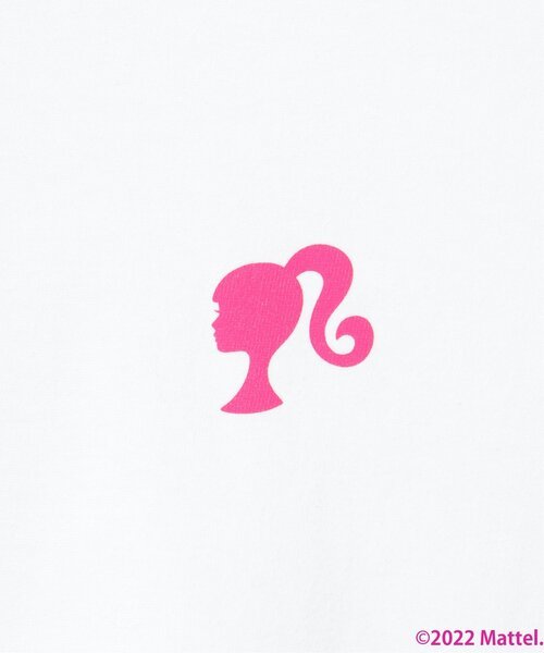 VENCEEXCHANGE（ヴァンスエクスチェンジ）の「Barbie バックプリントT（Tシャツ/カットソー・レディース・ホワイト/ネイビー/ブルー・FREE）」の10枚目の写真